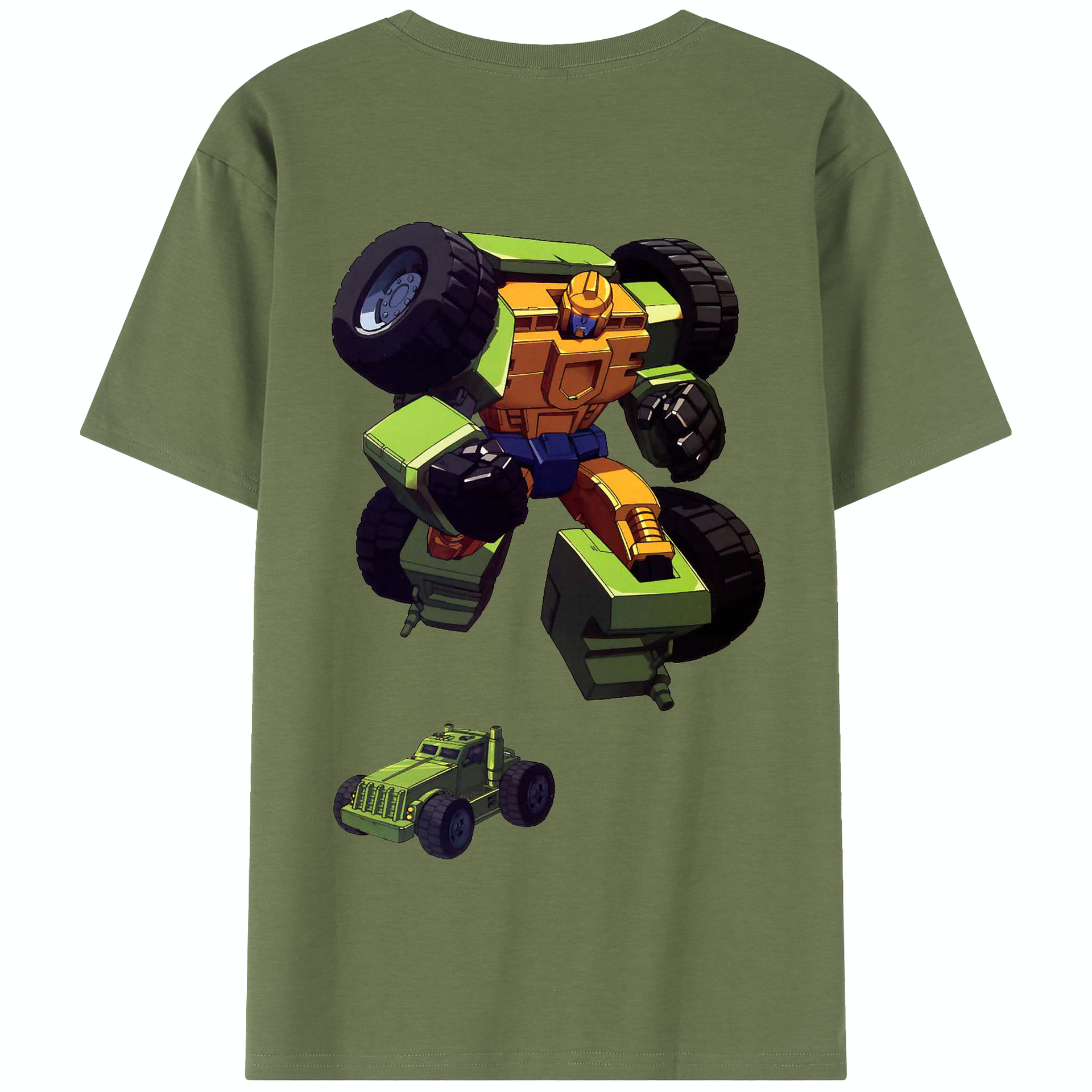 （画像用）  綿100％半袖Tシャツ（背面プリント）